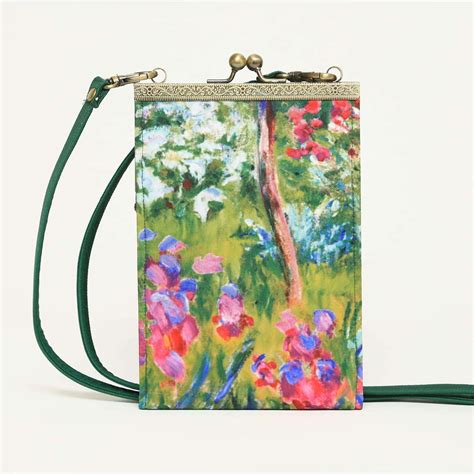 claude monet purse